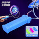 
Hand-cranked inertial rotation magic flying gyro creative colorful luminous magnetic track children's educational pressure reduction toys 2 random