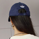 adidas运动遮阳棒球帽子男女阿迪达斯官方三叶草 深靛蓝 OSFM
