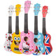 
Wooden children's small guitar ukulele simulation can be played for beginners to practice children's toys guitar children Doctor cat (Tutorial + backpack + strap)