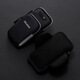 
Running mobile phone arm bag outdoor mobile phone bag men and women universal arm with sports mobile phone arm cover wrist bag waterproof black under 6.7 inches