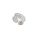 Ring women's design niche, no fading, pearls, silver, open light luxury jewelry wholesale retro ring J3893