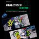 Pad de souris bidimensionnel Super grand anime graffiti wall series e-sports jeu spécial pad bairs de bureau