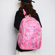 New backpack schoolbag large capacity junior high school students backpack sixth grade ridge protection lightweight burden reduction girl rose red