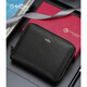 
Jinlilai large capacity card bag men's genuine leather men's card cover bank card storage bag business multi-card position men's card clip black