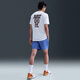 Nike (Nike) 2025 Осенние мужчины Удобные и универсальные виды спорта и повседневные тканые шорты DV9858-411 L