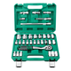 Sanqihu Auto Repair Tool Set Set Set Seet рукав сборы с храпором 1/4-дюймового рукава ремонта серийного ключа Комбинированное ремонтное ящик для ремонта промышленного класса 72-зубной жемчужной никель процесс 12172 набор предметов