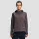 迪桑特（DESCENTE）WOMENSRUNNING系列AERODRY舒适运动连帽长袖夹克外套女款 BK-BLACK S