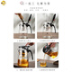 CANPOGAD Elegant Cup Teapot One-touch Filter Kettle Glass Teapot Household Tea Maker Single 2024 Tea Set Full Set Filter Tea Cup 100ml One Take Carefully