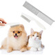 Luocao new pet comb cat comb dog comb to remove floating hair massage comb hair removal pet flea comb dense tooth comb