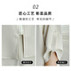 皮尔卡丹（pierre cardin）冰丝短袖衬衫套装男士夏季休闲轻熟穿搭高级感抗皱西裤男装一整套 727米白色【长袖】+赠送T恤 XL 【建议130-145斤】