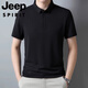 Jeep Spiritpolo Shirt masculin à manches à manches courtes à manches à manches à manches courtes de style 2025 NOUVEAU T-shirt à manches à manches mi-manches S