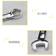 STANLEY (STANLEY) powerful fine polished dual-purpose long wrench plum blossom open-end wrench metric wrench mobile phone repair 20mm 85-687
