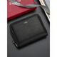 
Jinlilai large capacity card bag men's genuine leather men's card cover bank card storage bag business multi-card position men's card clip black