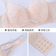 秘画内衣女薄款夏季大胸显小文胸聚拢收副乳无钢圈防下垂胸罩超薄 姜黄色 75D