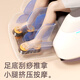 AUX Massage Chair 606R Home Full Body Space Capsule 2025 Top Ten Brands Fully Automatic Multi-Function Zero Gravity Traditional Chinese Medicine Health Smart Electric Massage Sofa as a Gift for Parents Flagship White 4D Petal Movement + Extended SL Guide Rail