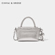 Cinvai/Krose Offizielle Website Kleine C/K High-End-Kette Silver Bag Damen 2025 Crossbody Bag Sommerpendler Handtasche CK Frauenbeutel-Silver [Senden Sie Freundin und Frau zu Herzen]