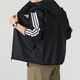 Adidas Jacke Herren 2025 Sommer New Sportswear Männer klassische Windproof-Freizeitjacke in1483/Single-Layer Thin Style/Reißverschluss Brusttasche 180/100a/l