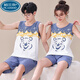 Palando Summer Summer Maneveless Chalecos Pajamá de pareja para mujeres adolescentes Algodón real de algodón más grasa
