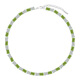 CIGA LONG Gao Sheng Hetian Jade Peridot Necklace Limanyuan S925 New Chinese Style Jewelry Ji Gao Sheng Hetian Jade Olive Green Necklace