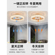 水晶风扇灯2025年新款客厅灯主卧室灯吸顶带电扇摇头餐厅吊扇 12033金色吸顶款【50CM】无极+摇