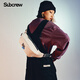 Subcrew trendy personalized design waist bag men and women couples street riding breast bag campus fashion small shoulder bag gray