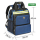 FASITE Backpack Tool Bag Backpack Thickened Wear-Resistant Multi-Function Waterproof Canvas Repair Electrician's Special Bag Upgraded Model