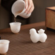 SUSHI CERAMICS ice jade porcelain, immediately rich tea pet ornaments, tea tray, tea table, creative ornaments, gift box, high-end souvenirs