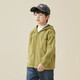 Duojia soft, smooth, warm and not bulky boys' polar fleece jacket children's autumn and winter hooded zipper cardigan
