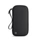 New multi-functional overseas travel change clutch portable waterproof anti-theft brush rfid fashion ID passport bag black