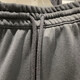 Adidas shorts men's pants summer new style cropped pants running fitness pants training comfortable breathable casual pants sweatpants IC9756/black M
