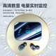 Chengruida Bluetooth Headset 2025 New Bluetooth Wireless Headset In-Ear Gold List No. 1 Huaqiangbei List Top Ten Bluetooth Headset Ultra-Long Battery Life Noise Reduction Sleep Music Headset M48 High-end White丨Sliding Cover Out of the Warehouse + Mirror Digital Display Adapted to Apple Android Tablet Notebook