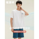 
Hengyuanxiang couple pure cotton pajamas men cool summer shorts shorts breathable thin style outdoor wear home clothing suit for women men 16751 M