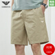 Falamone Armanichi Armania Summer informal de cinco cortes de cinco cortes Jóvenes para hombres puros algodón puro Pantalones de playa delgados 9215-Dark Blue XL Adecuado para 130-150Jin [Jin equivale a 0.5 kg]