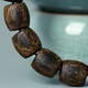 Tanjing Hainan Qi Nan Agarwood Bracelet Perles de seau de 11 mm pour hommes et femmes. Guoxiang Series Hainan Yingge Green Chess Nan Agarwood Bracelet [Produit de soluté S9759] Perles de seau de bois d'agar de 11 mm en une seule pièce (adaptée à la circonférence de la main de 15 à 17 cm)