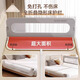 DEATKN German bed fence baby guardrail crib fence bedside bezel travel folding children's convenient guardrail one side glacier gray (upgraded thickening folding design) 0.8 meters