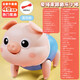 The same style as Douyin on June 1st Douyin, electric pig shines 61 Music Children's Day toy night market [USB version] 10 songs of electric leash puppy