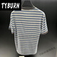 Tyburnlomy Victor European Station Top Luxury Summer New Funct New Funct NZN1396 Stripe M [90-110JIN [JIN равно 0,5 кг]]