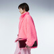 JNBY [Same Model in Shopping Mall] 23 New Winter Product Imitation Fur Standing Collar Long Sleeve 5NAA14380 620/Sakura Pink S