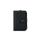 Master Lu Passport Wallet integrada en una, cepillado antirrobo multifuncional, almacenamiento de viajes, cabestro de cuello, certificado de cuello, clip de pasaporte portátil, billetera de monedas, negro (con cuerda del cuello)