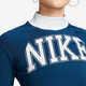 
NIKE new women's sports print casual long-sleeved T-shirt DQ6625-460 XS