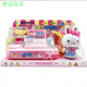 Rose Rabbit Toy Kitchen Refrigerator Set Girl Gift Series Series Puzzle Puzzle Anniversaire Gift One Word 17081 Toast