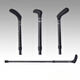 Sankecai Crutches Cégumes en fibre de carbone pliables