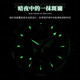 OLEVS watch men's quartz watch business fashion calendar waterproof luminous globe watch bar nail scale 9926 brown leather rose shell blue face men 39mm dial diameter: