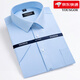 CEO Yageol Sommer Herren Kurzarm Shirt Business Formale Kleidung Casual Locker Arbeit kostenlos kariertes kariertes Hemd Männer DX6628 43 (empfohlenes Gewicht 170-180jin [Jin ist gleich 0,5 kg])