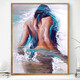 Dessin de peinture à l'huile numérique bricolage colorant abstrait peint à la main à la main coloriage de décompression peinture à l'huile 9272 haut de gamme 50 couleurs de couleur 30 * 40cm tableau de peinture de couleur + pigment de surbrillance +