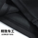 Großgröße erwachsene Männer Schwimmstämme Reine schwarze Polyester professionelles wasserdichtes, schnell trocknendes Bionic Stoff Hai Leder-Schwimmstämme Kurzwert Drei-teilige Set L [Empfohlen 120-140jin [Jin gleich 0,5 kg]] 3d dreidimensionales Design
