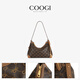 
COOGI Bag Women's 2025 Brand Light Luxury Ladies Bag Birthday Chinese Valentine's Day Gift for Girlfriend and Wife Coffee Color