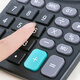 
Other brands of 12-bit true solar calculator large screen dual power financial accounting desktop computer office supplies 837 calculator - black regular