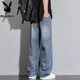 Playboy-Jeans für Herren Sommer dünne 2025 neue amerikanische Hosen mit geradlinigen Beinen lockere Beine lose Männerhosen 693 Nostalgic Thin S 90-105jin [Jin entspricht 0,5 kg]