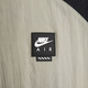 Nike Men's Loose Woven Sports Jacket Retro Lightweight Stand Collar Patch Jacket NIKE AIR HV0881 320 Light Green Gray/Black/Black L